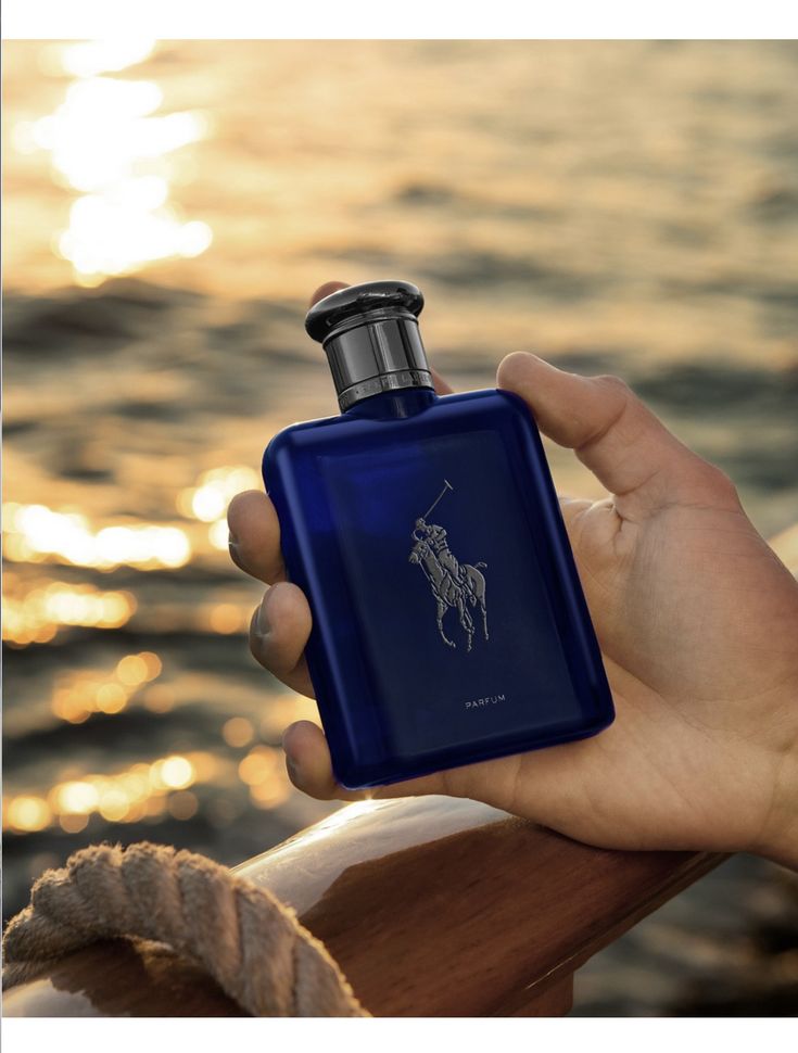 Polo Blue Parfum by Ralph Lauren is a Woody Aromatic fragrance for men